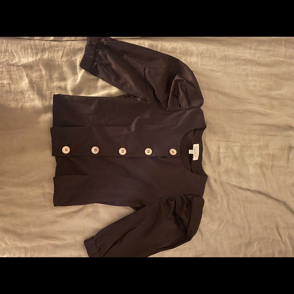 & Other Stories Puffer Sleeve Top